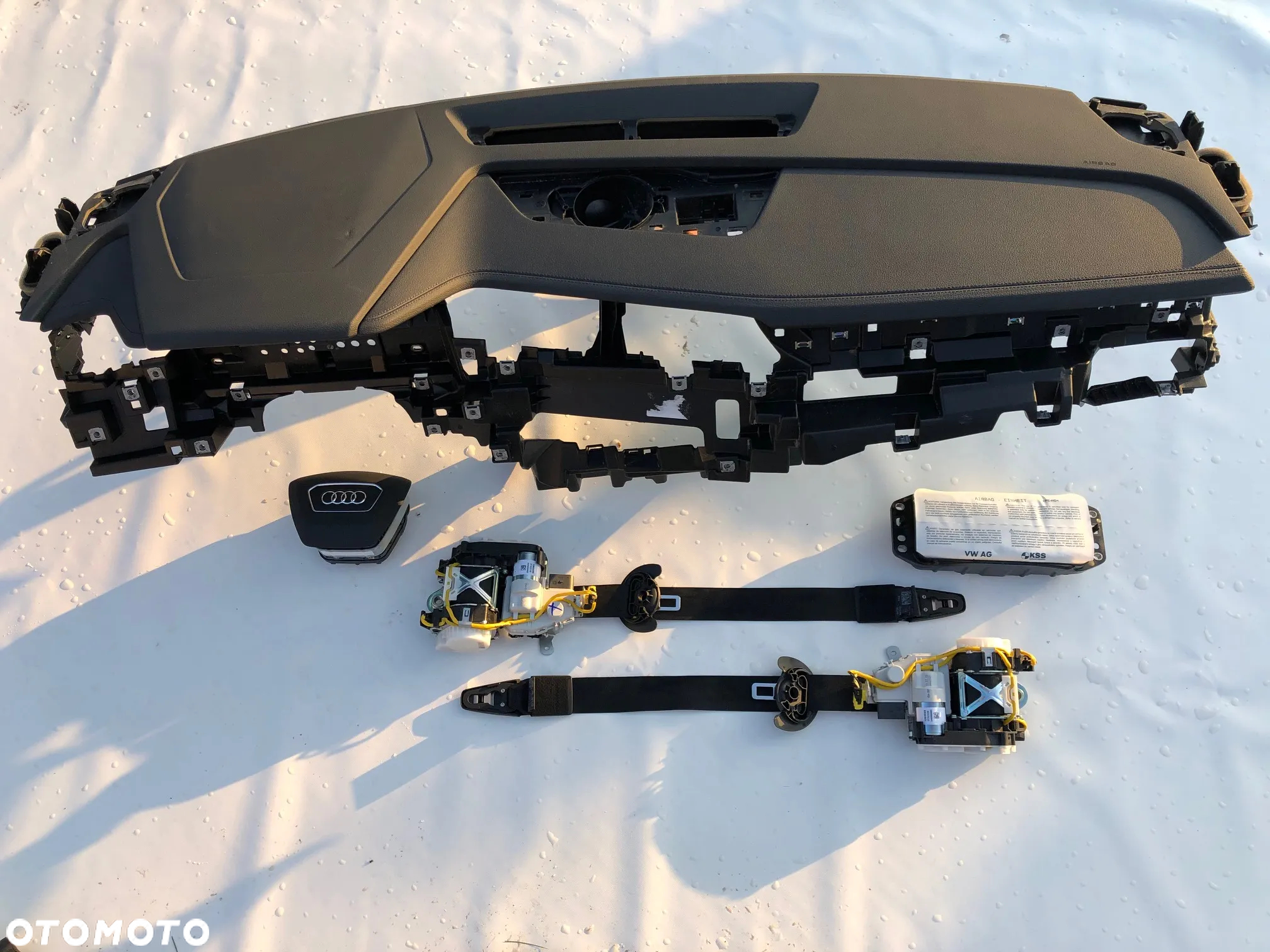 AUDI E-TRON GT PODUSZKA POWIETRZNA DACHOWA AIRBAG KURTYNA LEWA PRAWA 9J1880741F 9J1880742F  COURTAIN LH RH okazja WARTO sprawdź DESKA PAS PASY AIR BAG  FOTELA SRS Raz2 !!! - 3