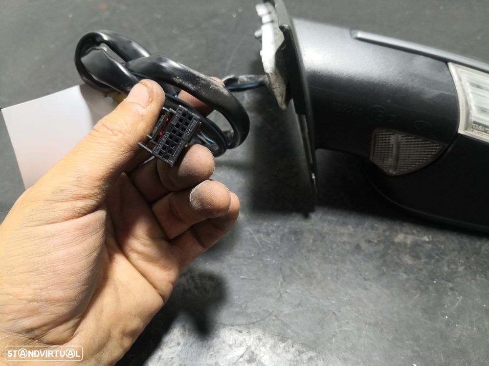 Espelho Retrovisor Esq Electrico Volkswagen Golf Plus (5M1, 521) - 4
