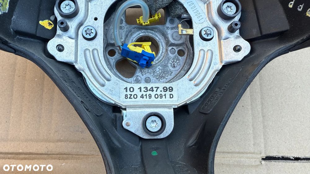 Kierownica Skórzana Audi A3 8L airbag poduszka - 5