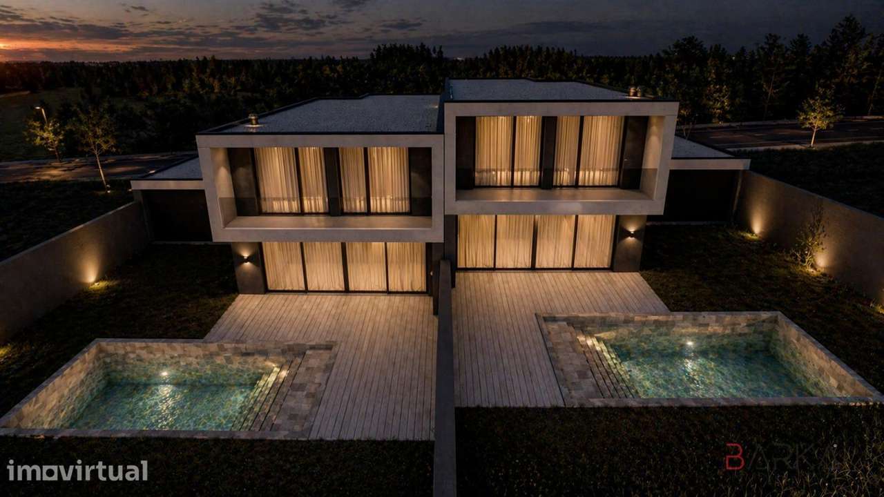 Duas moradias T3. Construção de alto padrão. - Grande imagem: 4/52