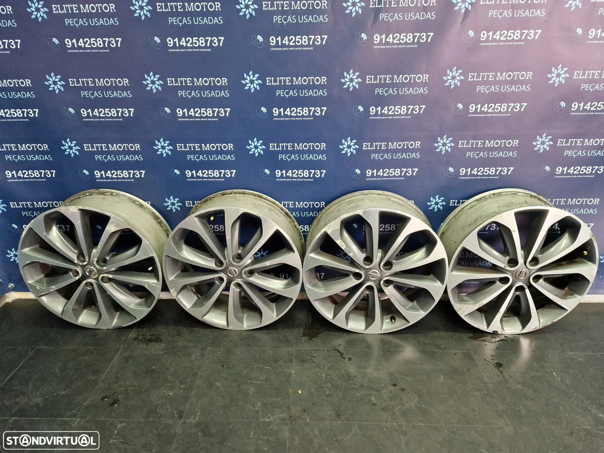 Jantes usadas 18 NISSAN QASHQAI J10 TEKNA +2 - 3