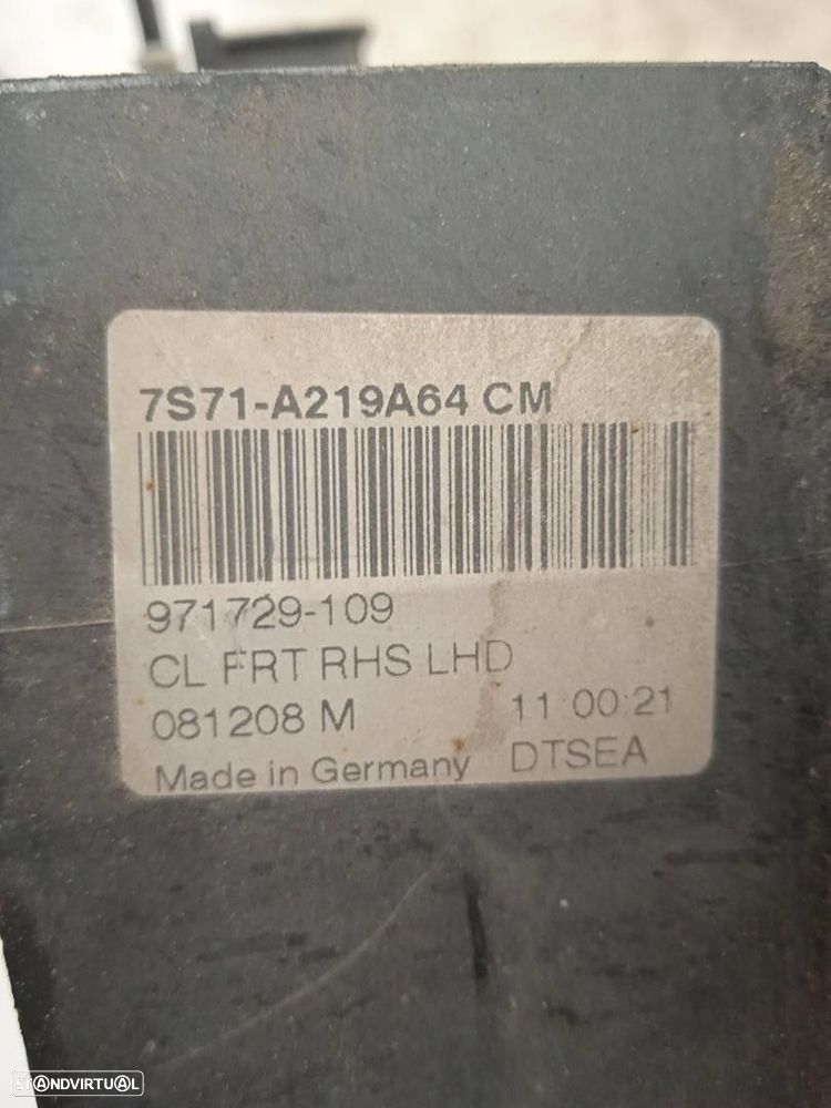 FECHADURA PORTA FRONTAL DIREITA FORD MONDEO IV 2008 - 2