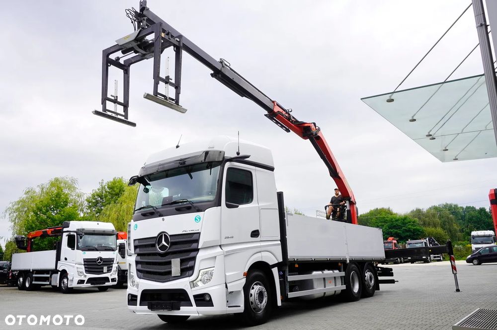 Mercedes-Benz Actros 2545 MP5 / 60 tys. km! / HDS Palfinger PK 18.001L SLD 3 / oś skrętna / 3 szt._259248 - 12