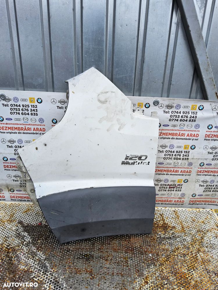 Aripa stânga Fiat Ducato Peugeot Boxer Citroen Jumper 2006-2014 aripa model cu ornament bandou - 1