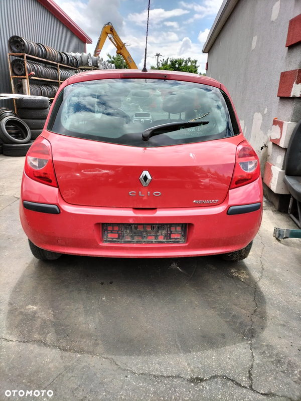 KLAPA BAGAŻNIKA RENAULT CLIO III 1.5 DCI 05-09r PRZED LIFT KOD LAK. OV727