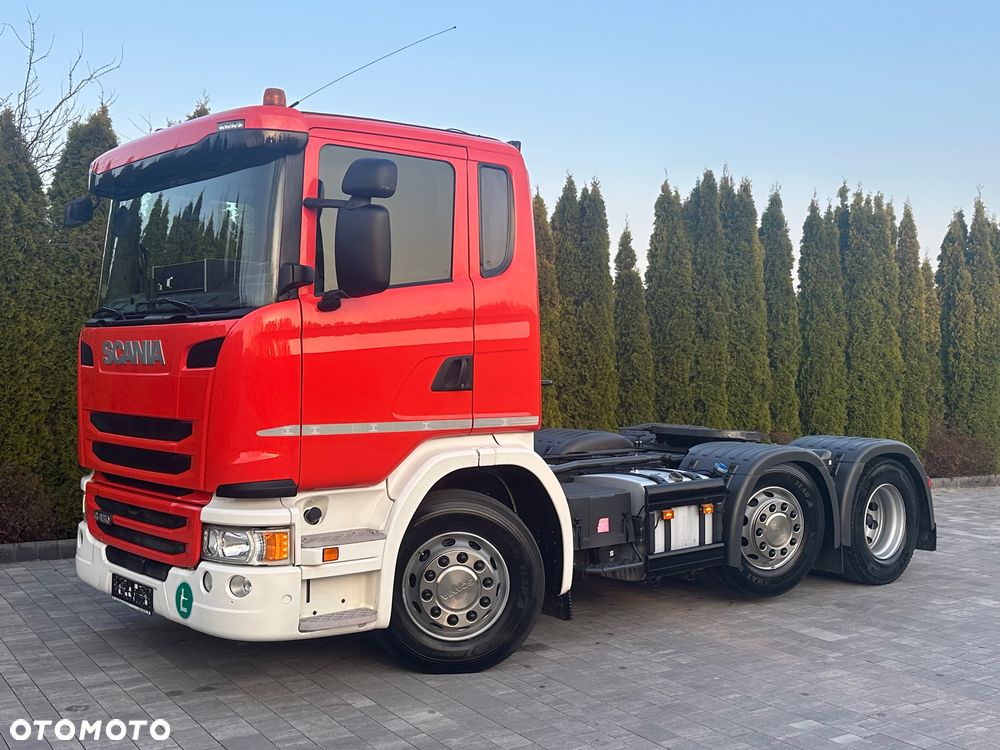 Scania / G450 / 6X2 / PUSHER / Oś-Skrętna-Podnoszona / - 4