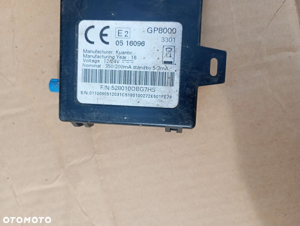 F.VAT Sterownik Moduł Antena  GPS kUANTIC GP8000 Oryginał Boxer Jumper Ducato Kompletny zestaw GPS Garmin FMI 45 - 9
