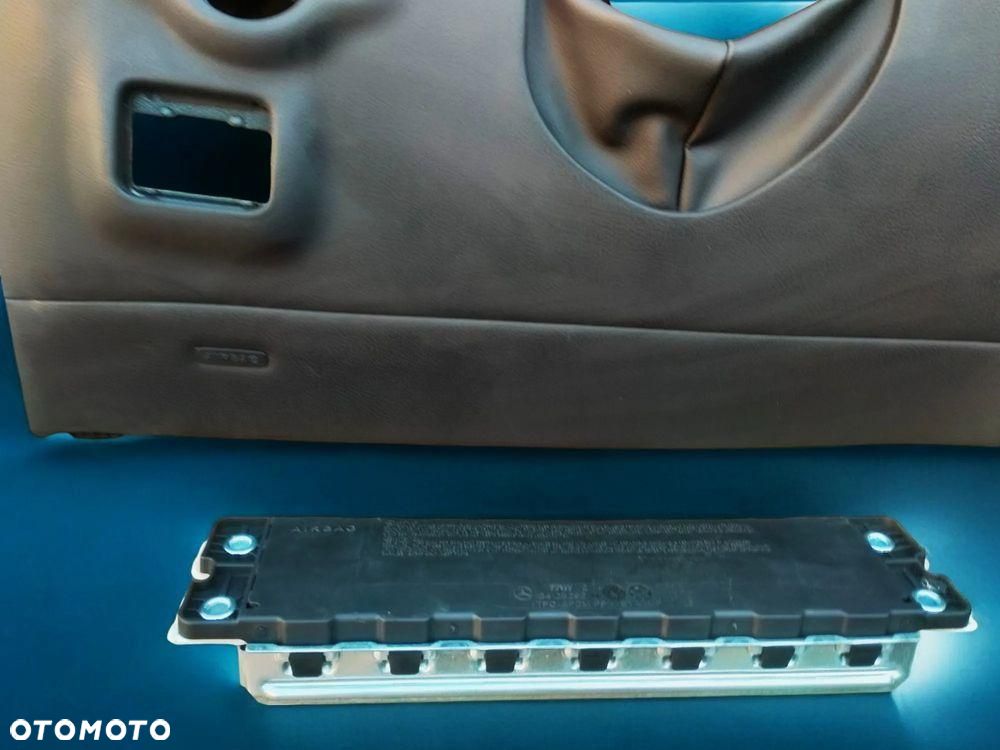 MERCEDES W217 COUPE CABRIO KONSOLA DESKA AIRBAG PAS PASY KOMPLET - 5