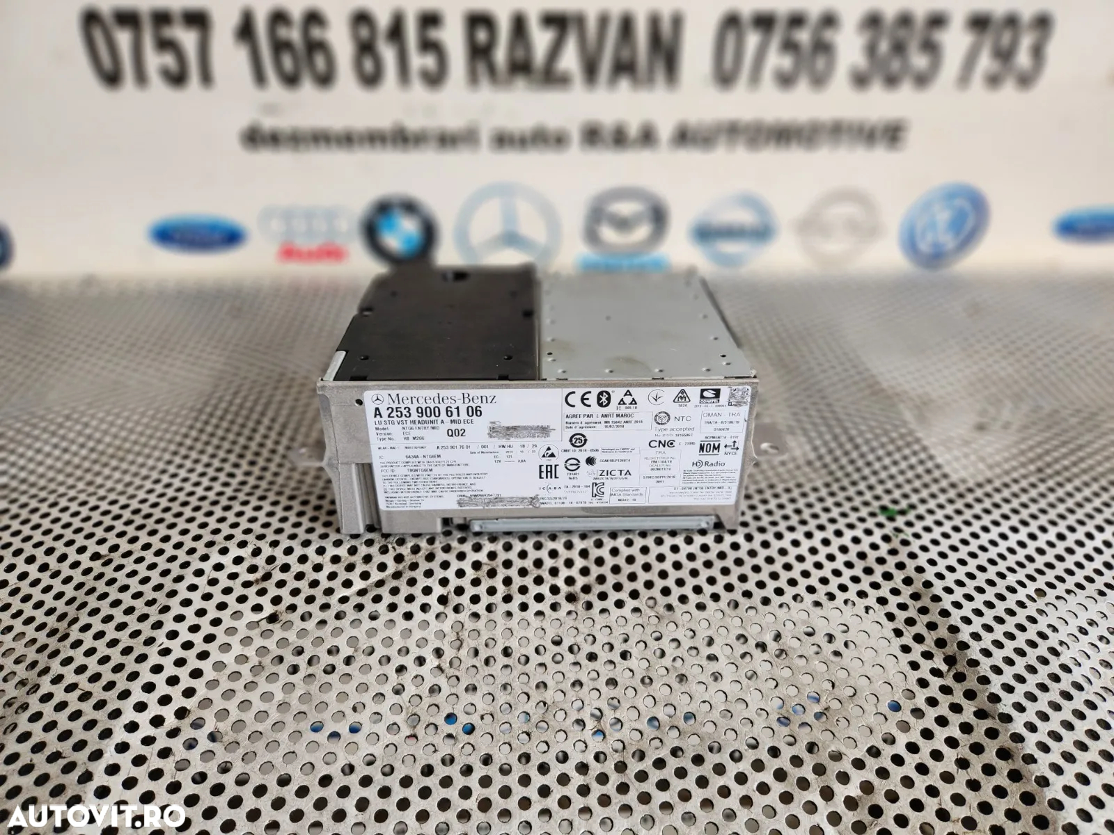 Modul Unitate Navigatie Mercedes GLC W253 X253 C Class W205 Cod A2539006106 Dezmembrez Mercedes GLC X253 W253 Volan Stanga Motor 654.920 - Dezmembrari Arad - 2