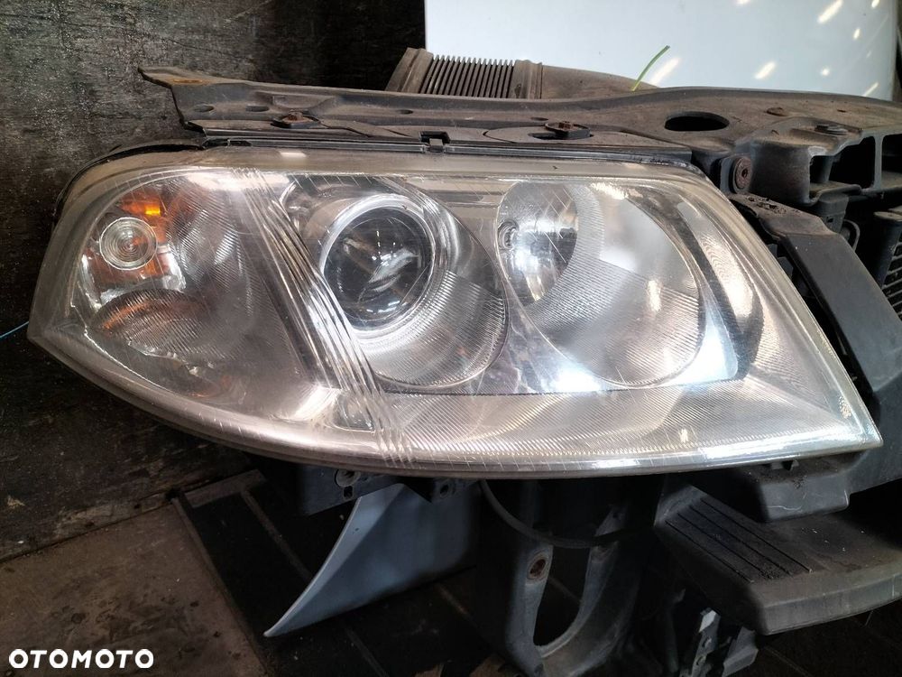 KOMPLETNY PRZÓD MASKA ZDERZAK LAMPY PAS VOLKSWAGEN PASSAT B5 FL LA7W - 10