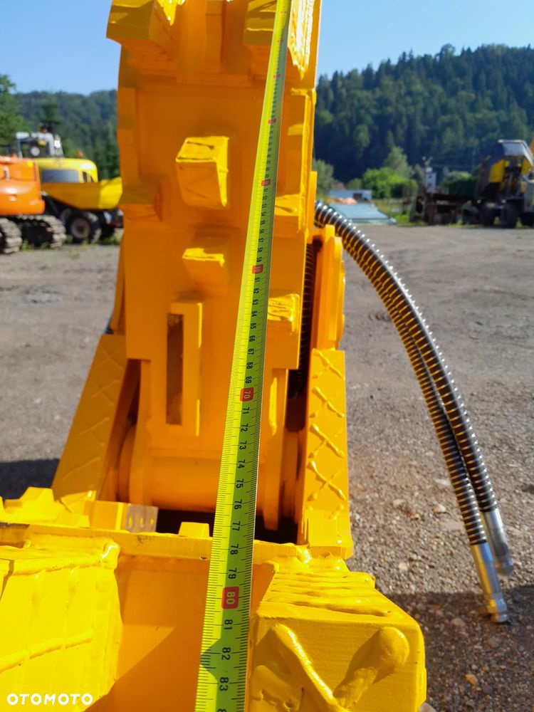 NOWE!!! Hydrauliczne nożyce , tnąco kruszące, wyburzeniowe, nieobrotowe Toft, 1600kg. - 8