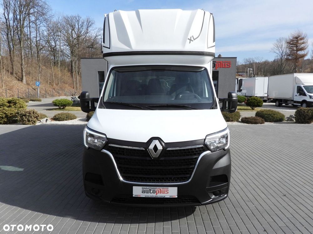 Renault MASTER PLANDEKA 10 PALET WEBASTO TEMPOMAT LEDY PNEUMATYKA KLIMATYZACJA  165KM - 6
