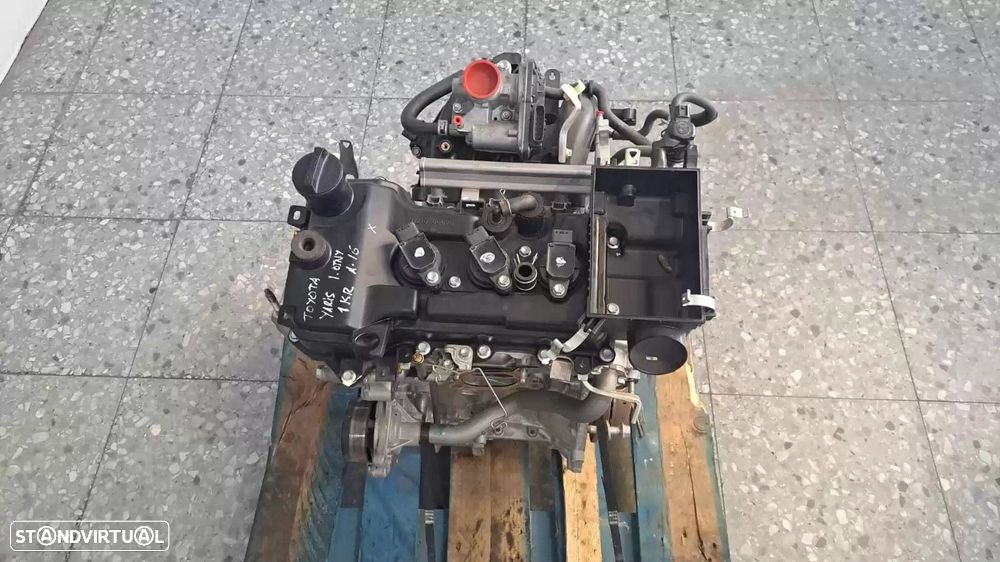 MOTOR COMPLETO TOYOTA YARIS 2016 -1KR - 4