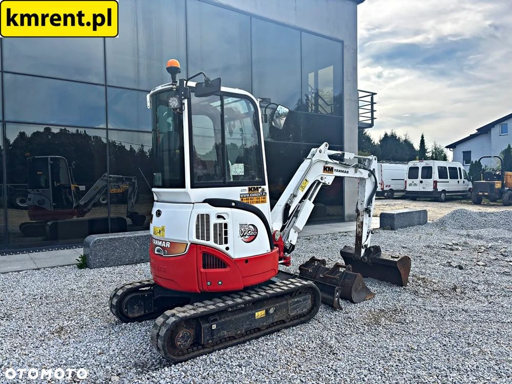 Yanmar VIO 20-4 MINI-KOPARKA 2016R | Wacker Neuson 2503, ET24, 2503, Bobcat E25, Schaeff TC25, Volvo ECR25D, Kubota KX027-4, Komatsu PC22MR-3 - 22