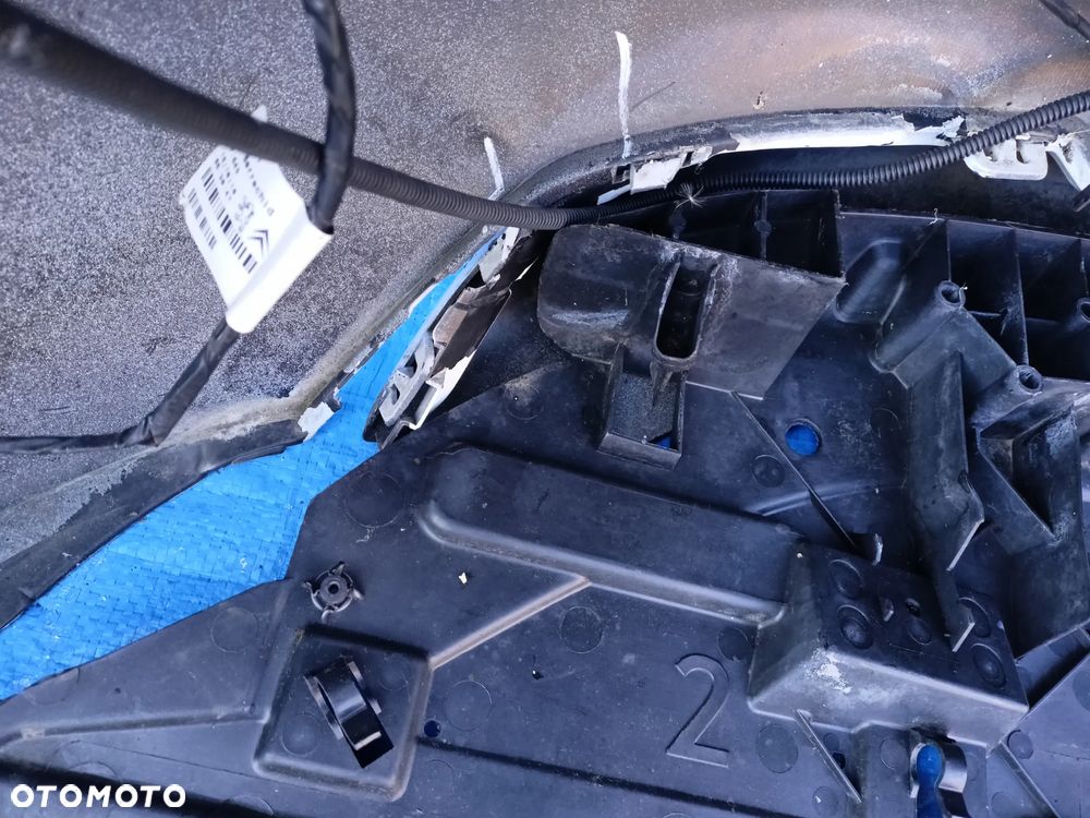 26D Zderzak przód przedni kompletny PEUGEOT 3008 I  SPRYSKI XENON wysyłka - 14