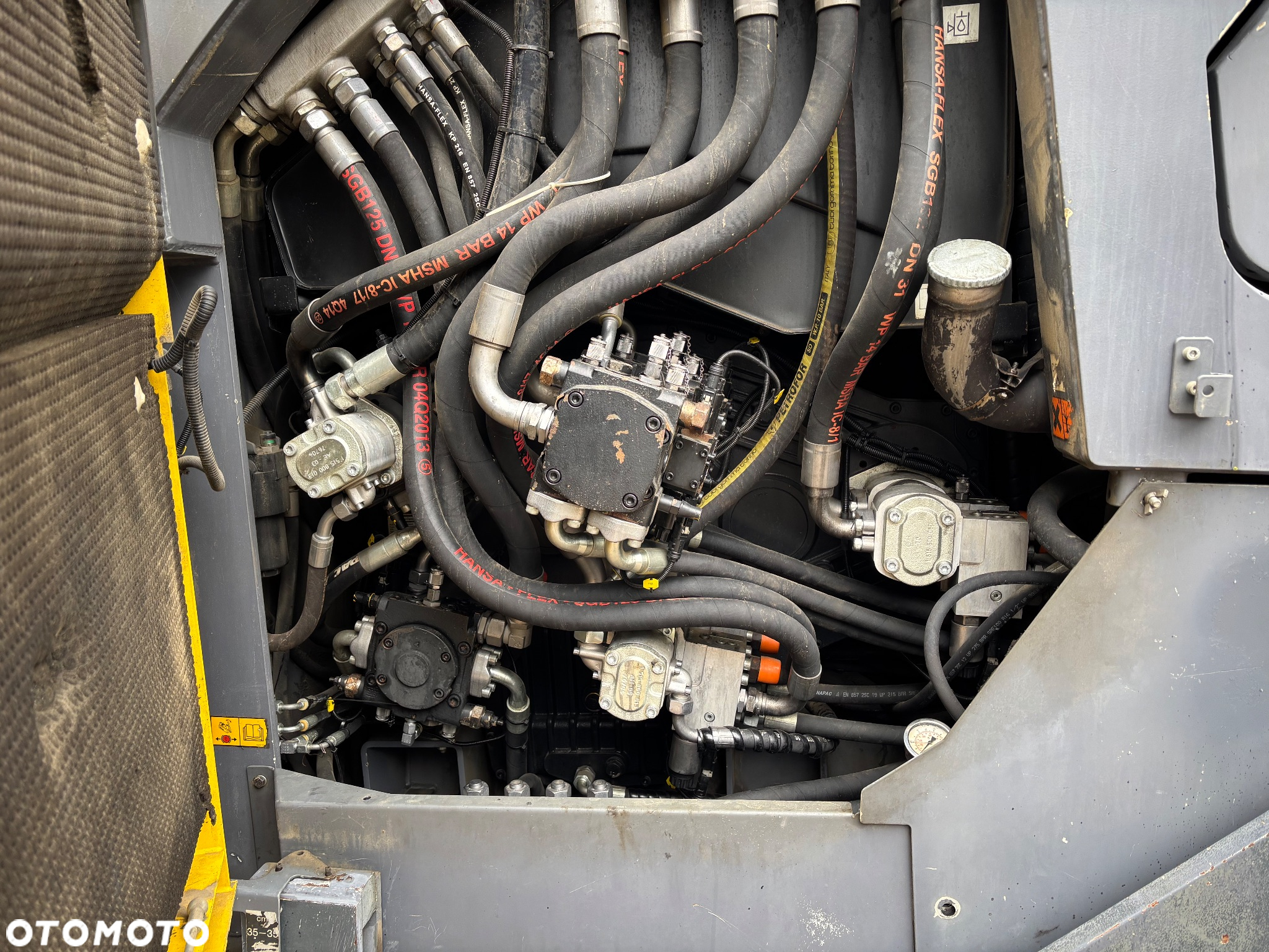 Dynapac Atlas Copco SD2500CS Rozściełacz Asfaltu na gąsienicach 2015rok układarka 2,5-5m Niwelacja, stan bdb - 21