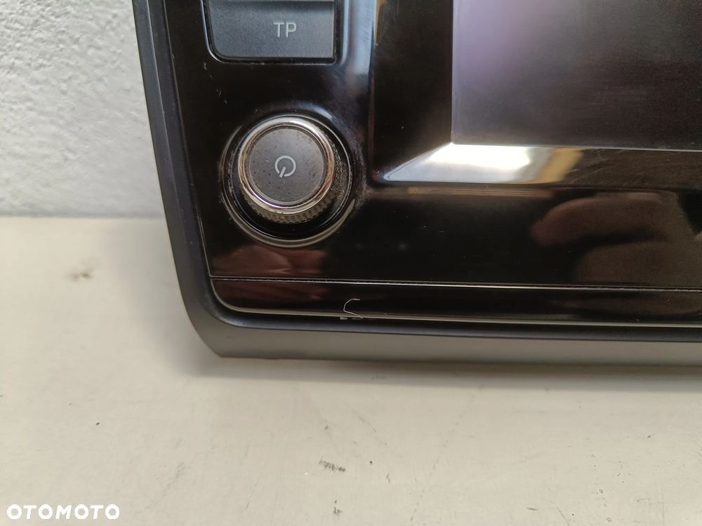 Wyświetlacz Ekran Skoda Octavia 3 III Panel 5E0919605 - 4