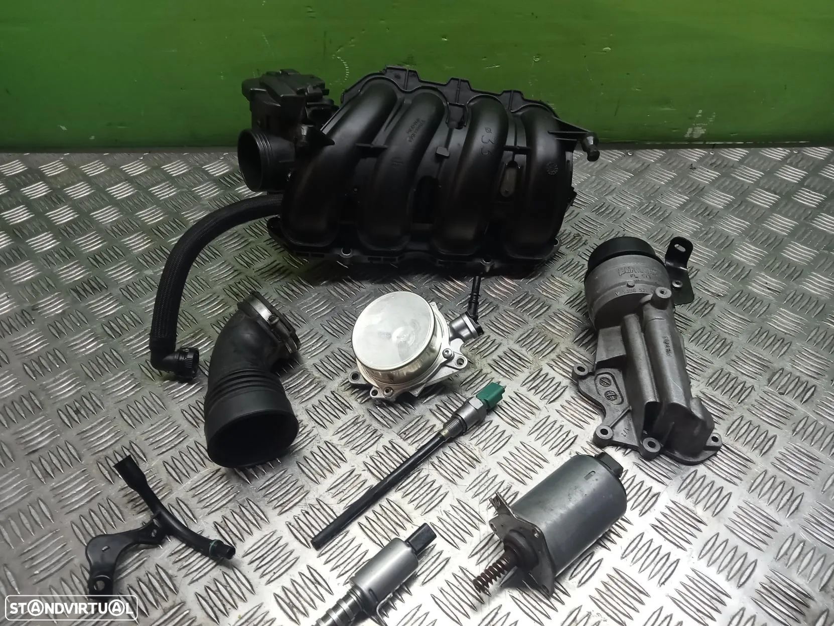 Reparação Peças Motor Peugeot 207 1.4 16V 2007 Ref 8FS - 1
