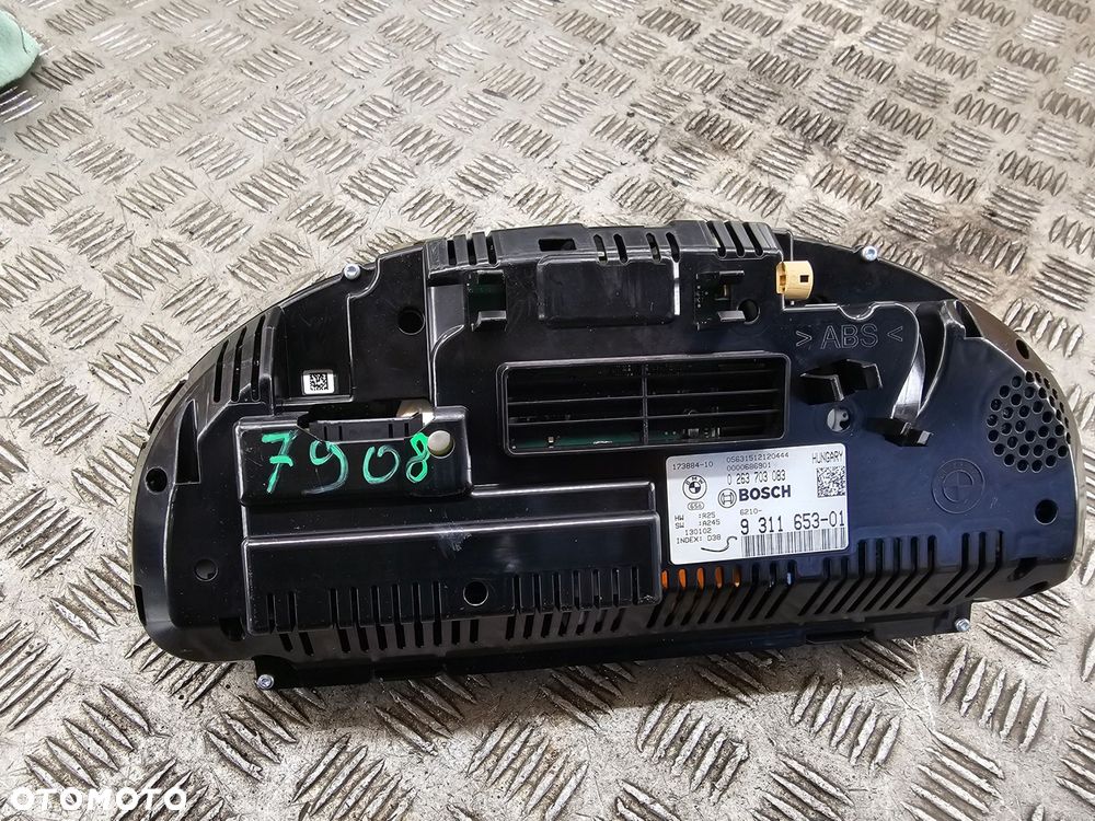 bmw f07 f10 f11 f06 f12 f01 licznik zegar 6wa diesel headup hud uk 9311653 - 2