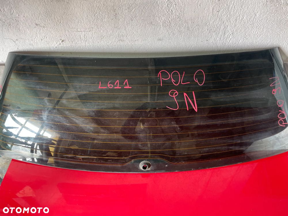 POLO 9N SZYBA KLAPY TYŁ POKRYWY BAGAŻNIKA - 4