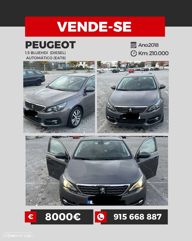 Peugeot 308 SW BlueHDi 130 EAT8 Stop & Start GT Pack - 1