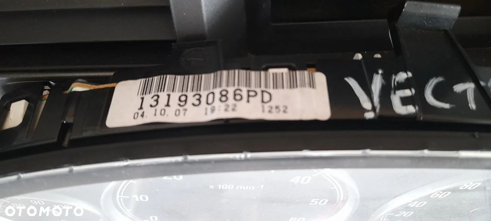 VECTRA C RADIO WYŚWIETLACZ KOMPLET 13265760 - 7