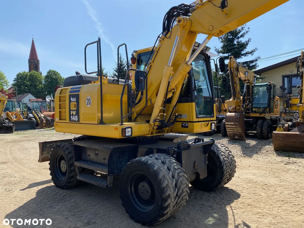 Komatsu PW148 -8, 2015 ROK, KRÓTKI TYŁ, Z NIEMIEC, SERWISOWANA W KOMATSU - 16