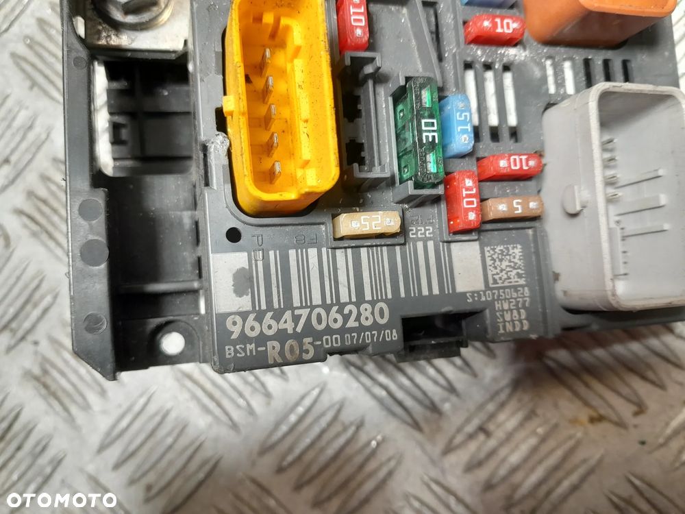 PEUGEOT CITROEN MODUŁ SKRZYNKA BSM - 4