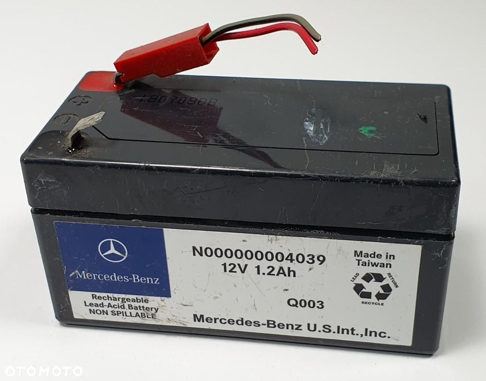 AKUMULATOR DODATKOWY MERCEDES GL X164 000000004039 - 1