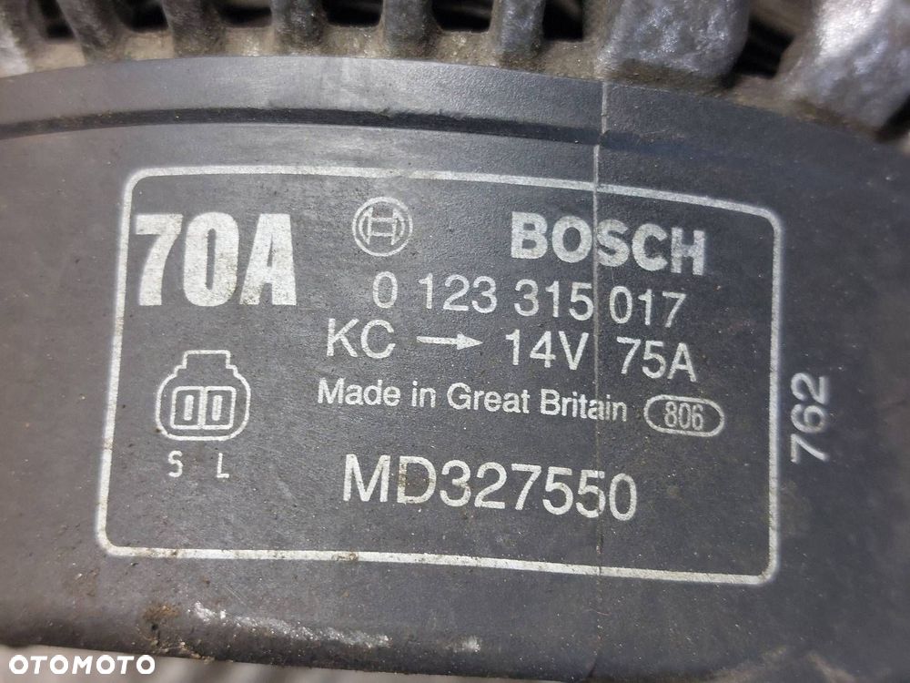 ALTERNATOR MITSUBISHI CARISMA I 1.6 16V 0272220208 MD327550 0123315017 - 6