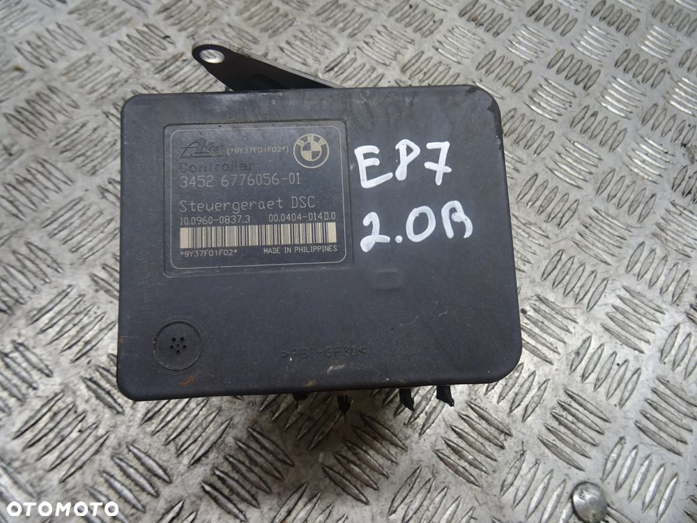 BMW E87 04-07 2.0B POMPA HAMULCOWA ABS 3451-6776055-01 - 2
