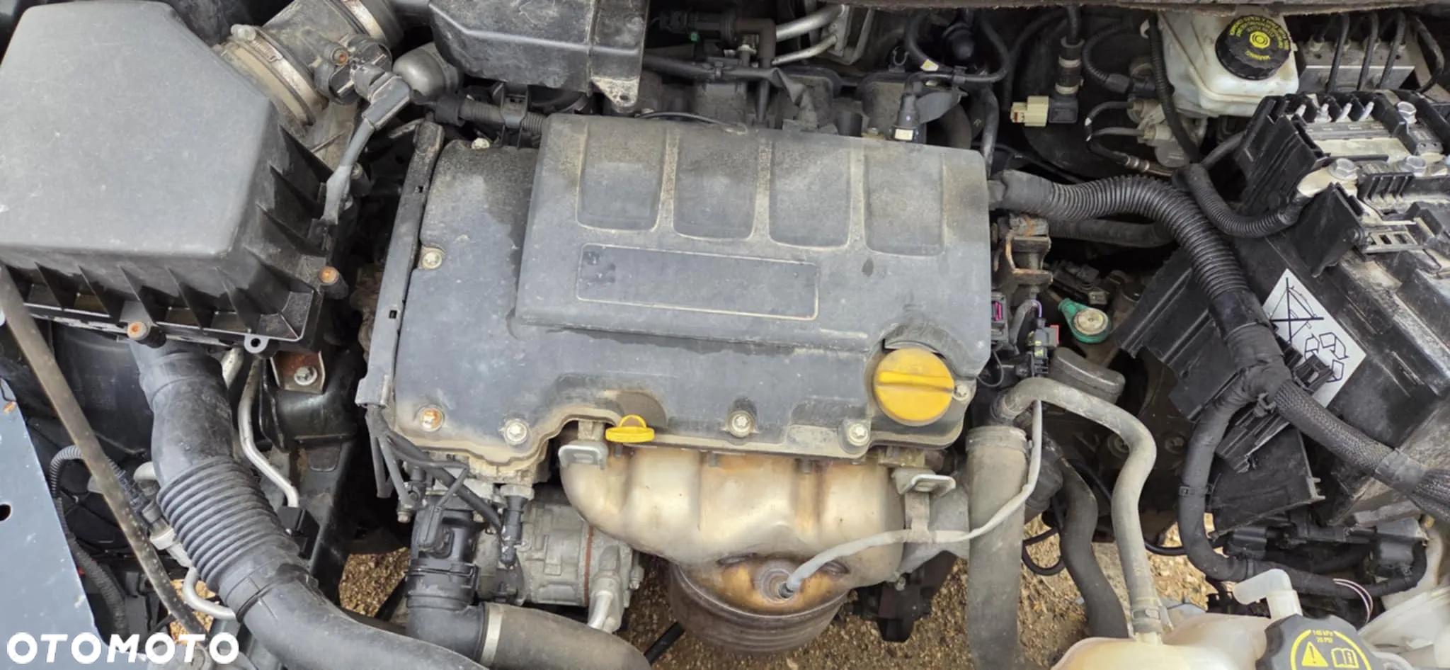 OPEL CORSA E półka tył roleta bagażnika 5 drzwi - 7