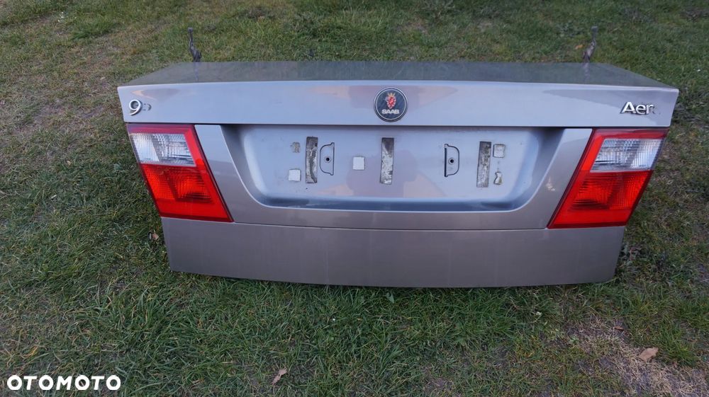 Saab 9-5 sedan 2.3 turbo 250 KM  AERO B235R tylna klapa bagaznika kolor 279 - 1