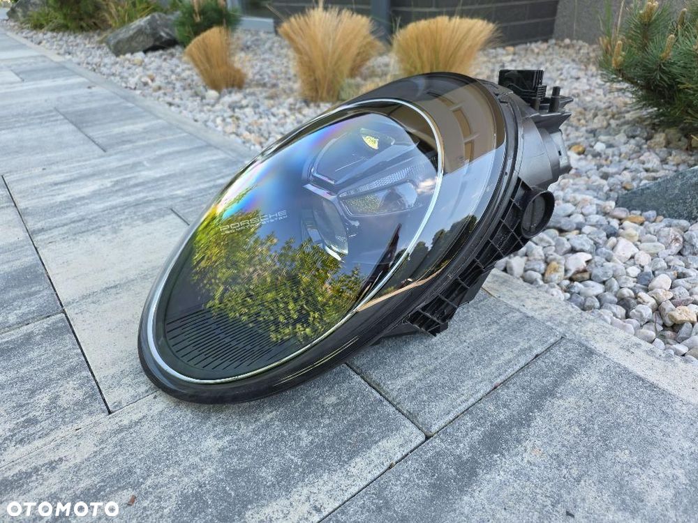 PORSCHE 911 992 9P5 Lampa lewa przód Full Led Matrix 9P5941059D Ciemna GT3 - 3