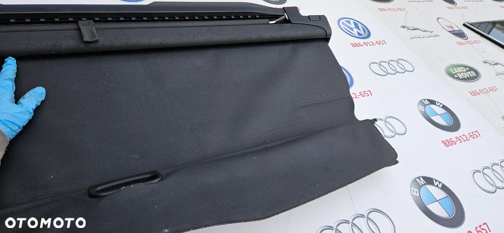 BMW 5 E61 Kombi Roleta bagażnika CZARNA - 12