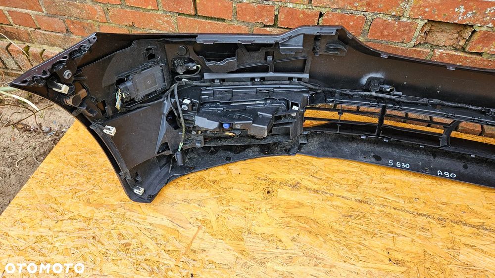 BMW 5 G30 G31 Kompletny Zderzak Przód Zderzak Przedni 6x PDC Kolor A90 7385336 Radar Asystent - 14