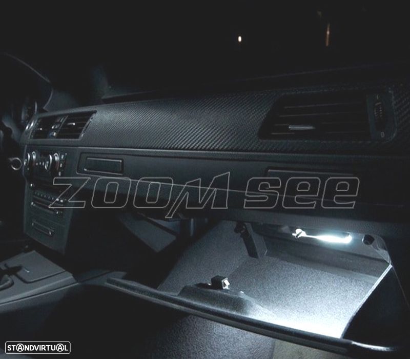 KIT COMPLETO 11 LÂMPADAS LED INTERIOR FIAT CROMA 194 05-11 - 5