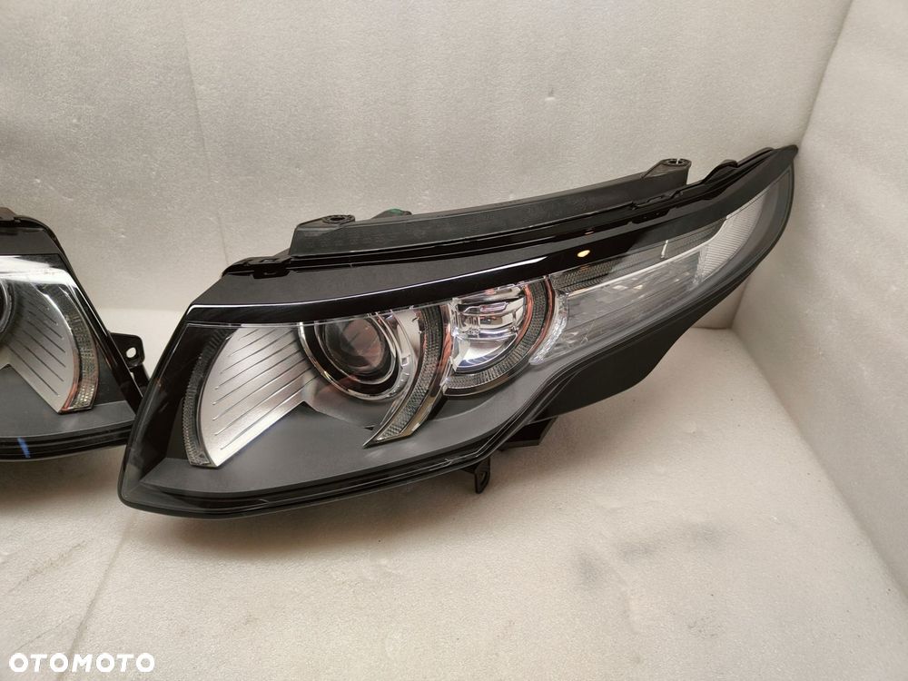 land rover evoque xenon z led komplet lamp przód bj32-13w029, bj32-13w030 - 2