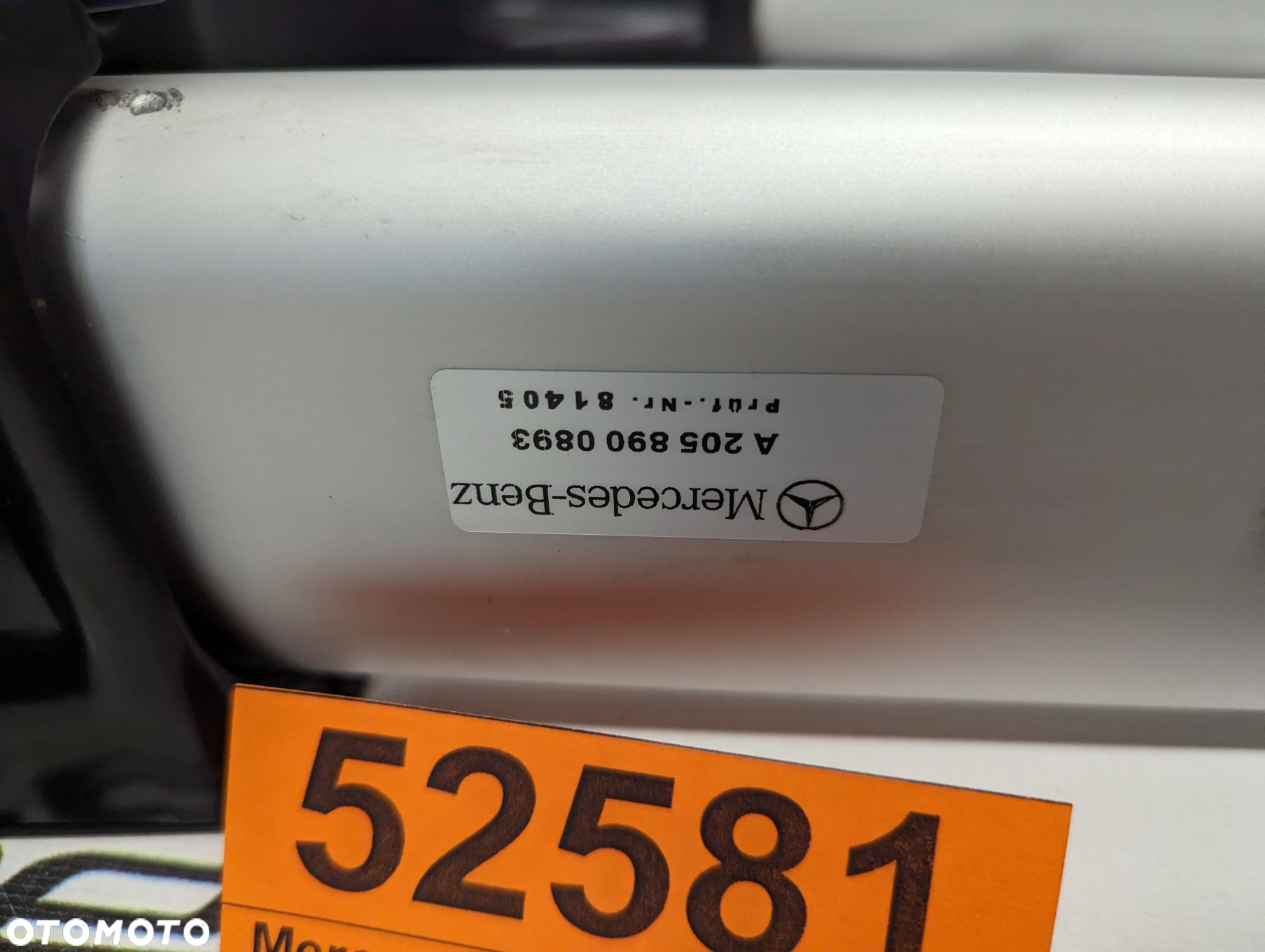 Bagażnik dachowy bazowy belki poprzeczki Mercedes C205 coupe 15-21. - 4