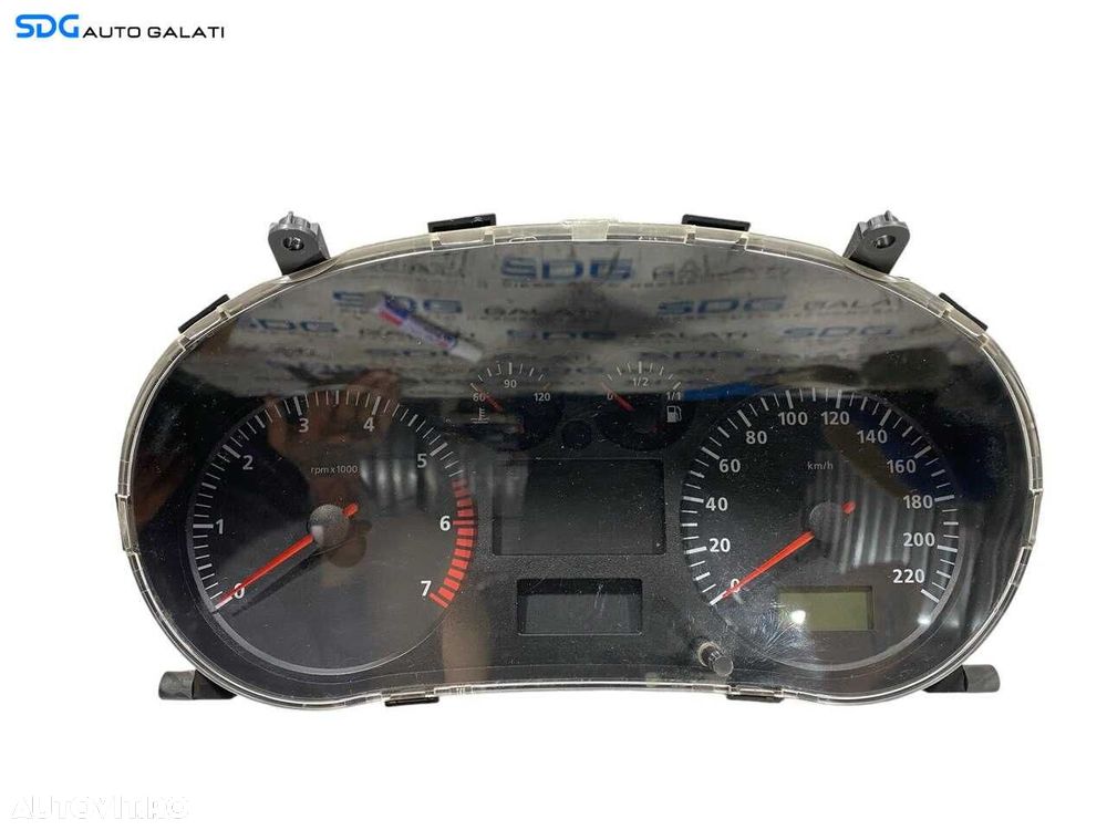 Kit Pornire ECU Calculator Motor Ceas Ceasuri Bord Cip Cheie Seat Cordoba 1.4 1993 - 2002 Cod 6K0906032AC [L6444] [L6445] - 7