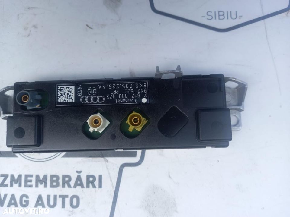 Amplificator antena Audi A4 B8 cod 8K5035225AA an 2009 2010 2011 2012 2013 2014 - 1