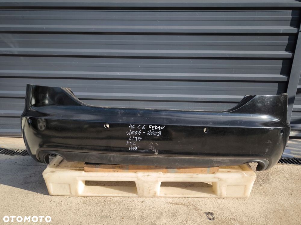 ZDERZAK TYŁ AUDI A6 C6 SEDAN PDC HAK 2004-2008