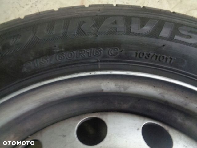 KOŁA 16 FIAT CITROEN PEUGEOT 5X108 ET42 BRIDGESTONE 215/60R16 C 103/101T - 7