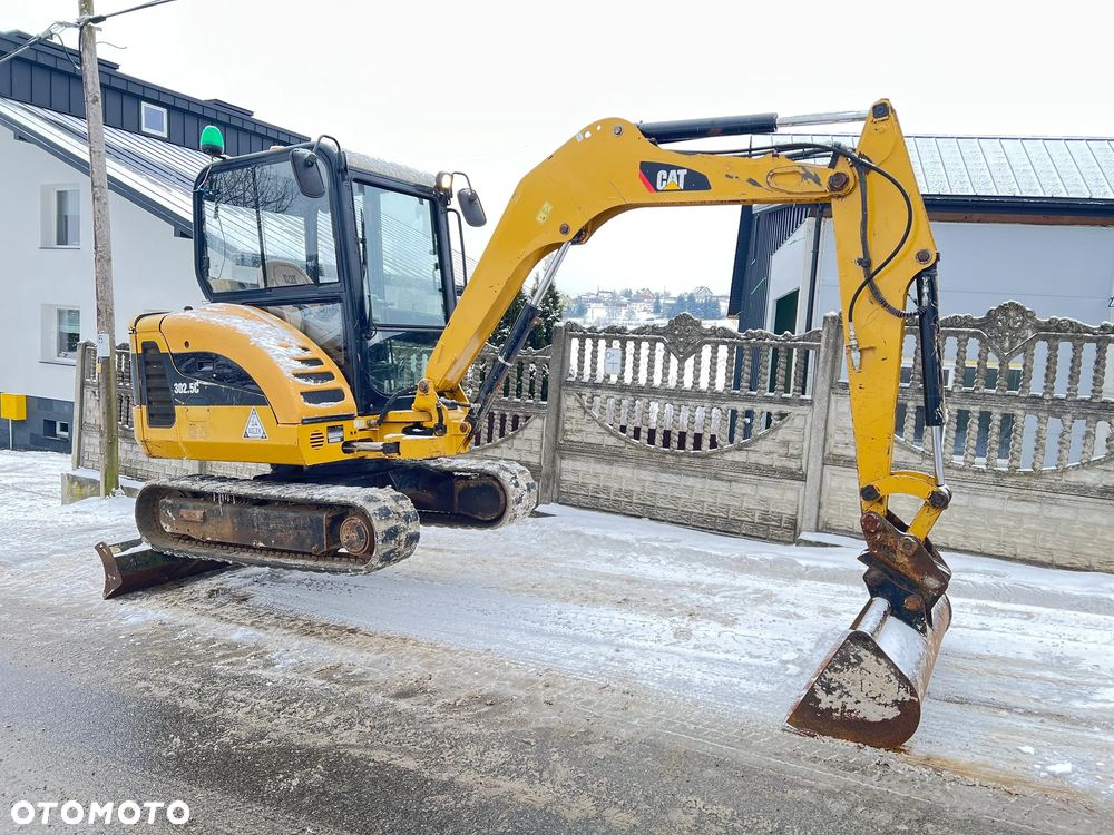 Caterpillar 302.5C * Minikoparka CAT 302.5 * 3 Tony * Długie Ramie * Stan Bardzo Dobry * - 7