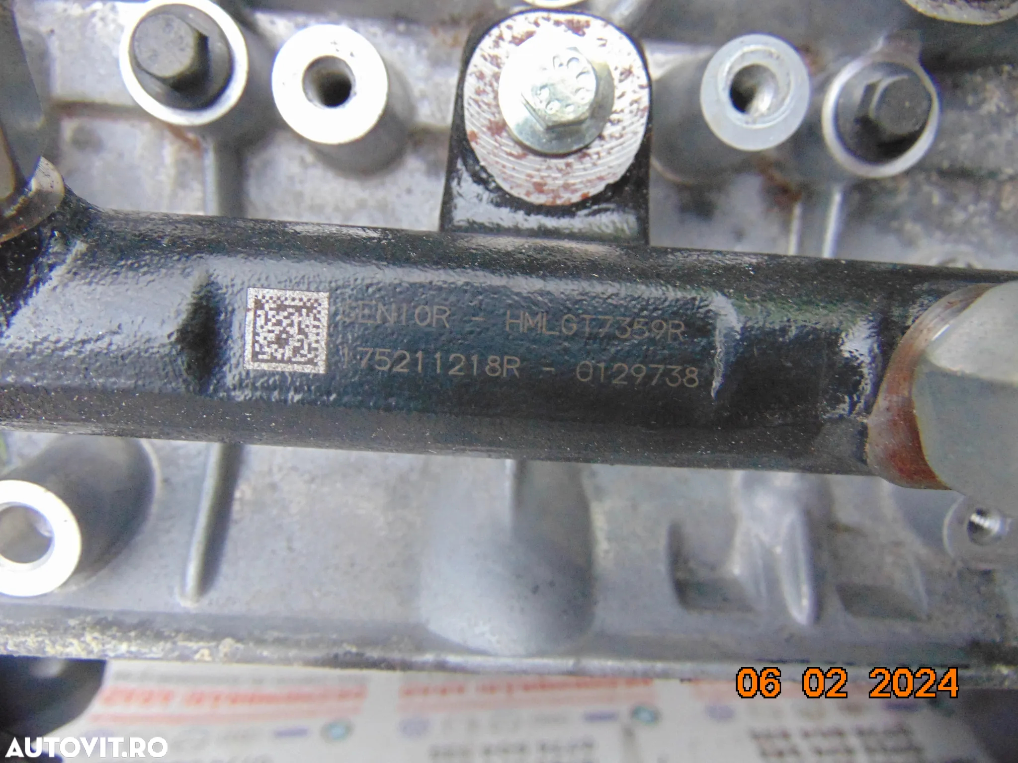 Rampa injectoare renault Master 2.3 euro 6 Opel Movano Nissan nv400 dezmembrez master 2.3 euro 6 bi - 5