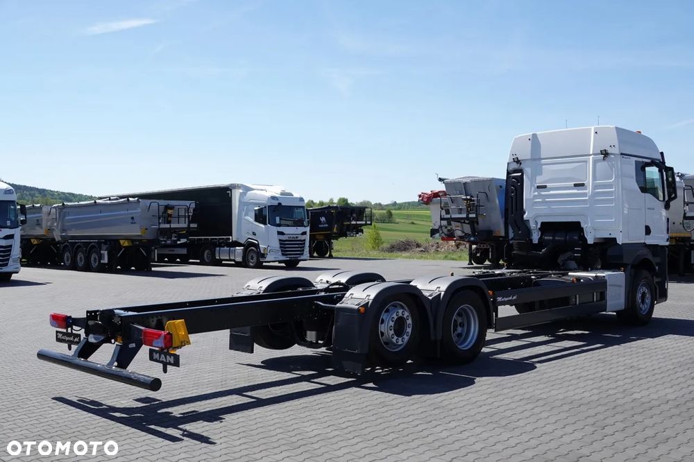 MAN TGX 26.520 / 6x2 / RAMA DŁ. 9,1M / OŚ PODNOSZONA / SKRĘTNA  / DO ZABUDOWY / FABRYCZNIE NOWY - 6