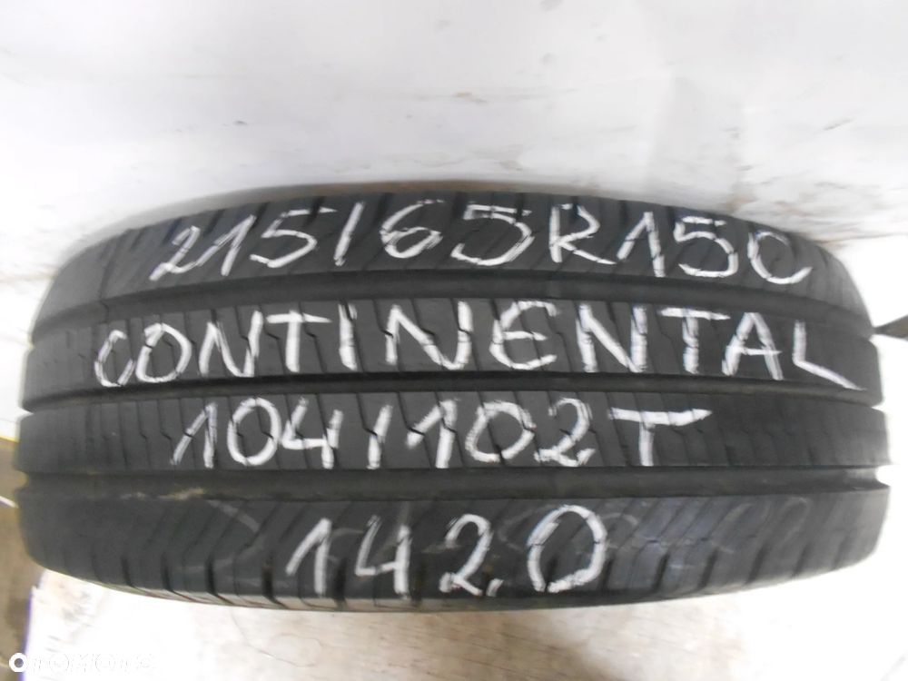 OPONA POJEDYNKA 215/65R15C CONTINENTAL VANCONTACT ECO DOT 1420 10MM - 1