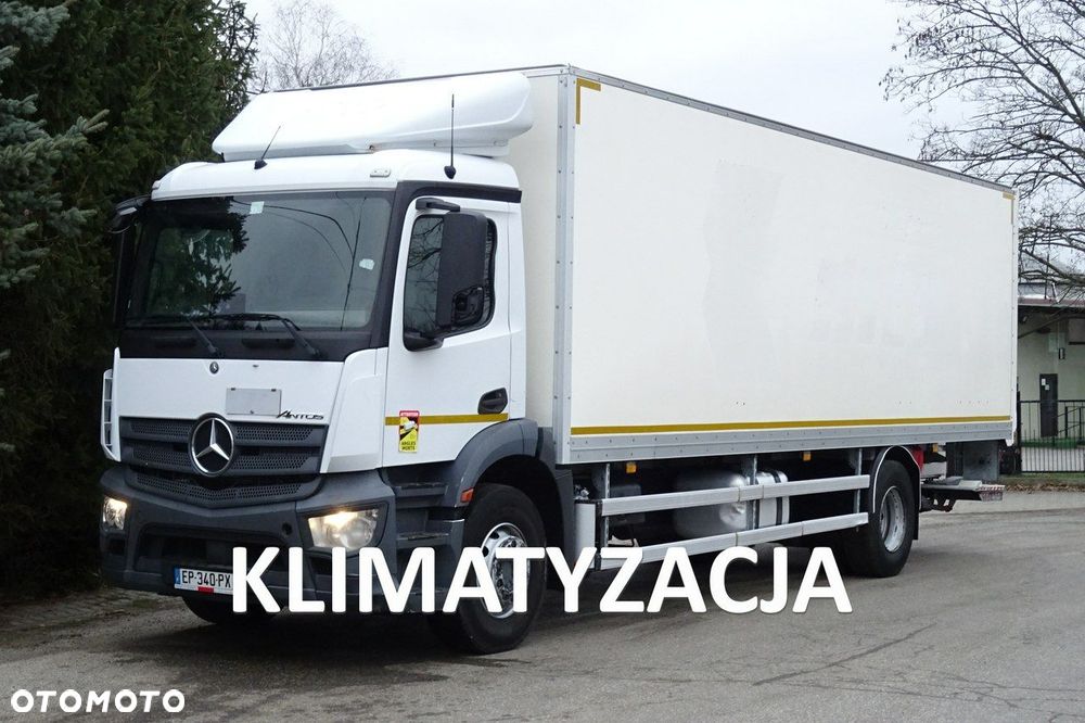 Mercedes-Benz Antos 1830 Euro6 kontener 21pal winda poduszki klima Sprowadzony