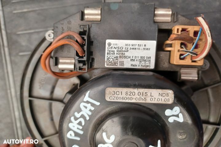 Ventilator aeroterma 3C1820015L 3C1820015L Volkswagen VW Passat B6 [2 - 4
