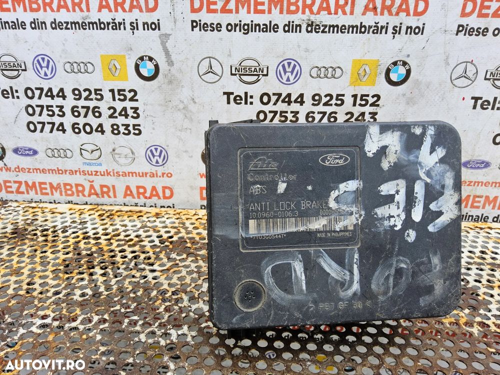 Modul ABS Ford Fiesta 2002-2008 cod 2s612m110ce pompa abs ecu calculator unitate - 4